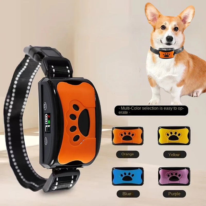 Load image into Gallery viewer, Pet Dog Anti Barking Device Electric Dogs Training Collar Dog Collar Usb Chargeable Stop Barking Vibration Anti Bark Devices
