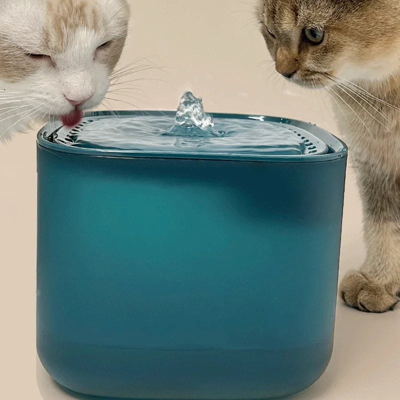 Load image into Gallery viewer, 3L Cat Water Fountain Auto Recirculate Filter Large Capacity Filtring Cat Water Drinker USB Electric Mute Cats Water Dispenser
