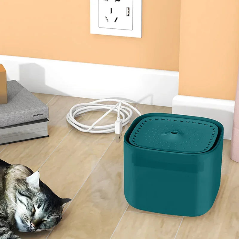 Load image into Gallery viewer, 3L Cat Water Fountain Auto Recirculate Filter Large Capacity Filtring Cat Water Drinker USB Electric Mute Cats Water Dispenser
