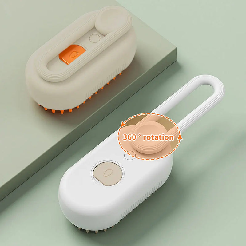 Load image into Gallery viewer, Pet Hair Remover Steamy Brush Electric Spray Water
