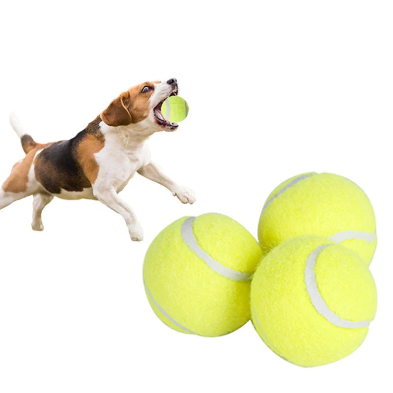 Load image into Gallery viewer, 5cm Dog Pet Tennis Interactive Toy Chew Ball Throwing High Bouncy Ball Kids Ball For Pet Dog Supplies Hot Sale Puppy Accesorios
