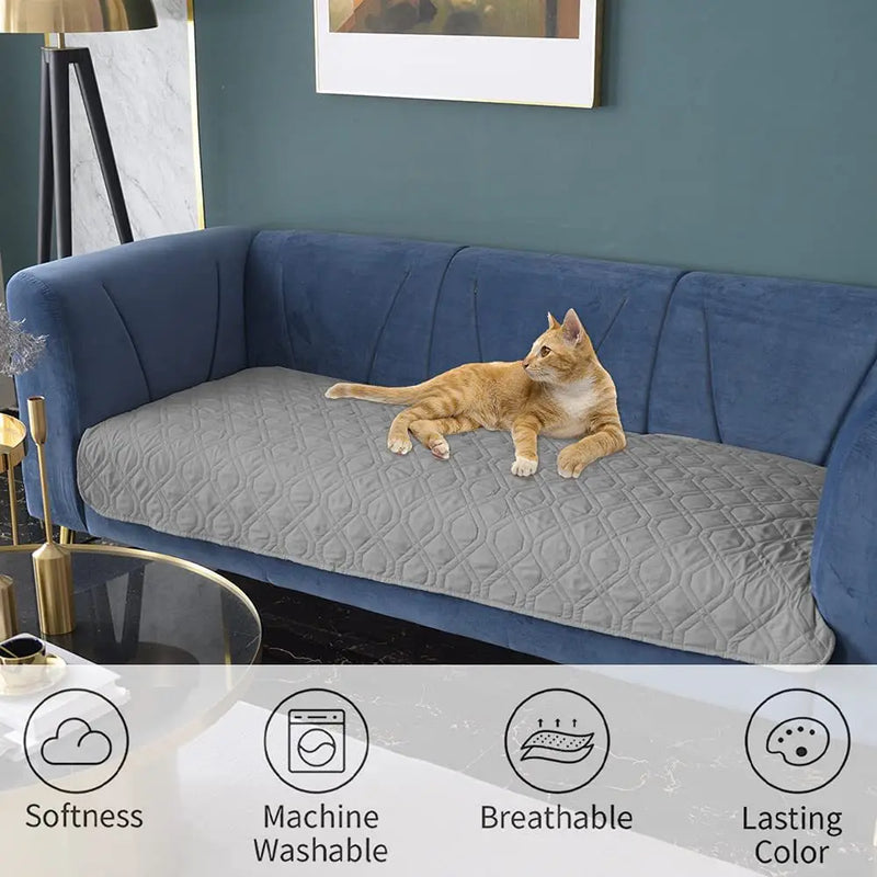 Load image into Gallery viewer, Waterproof Non-Slip Dog Bed Cover and Pet Blanket Sofa Pet Bed Mat Car Incontinence Mattress Protectors Furniture Couch Cover
