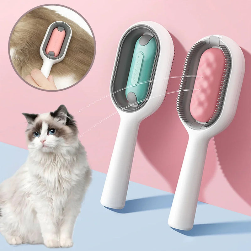 Load image into Gallery viewer, 4 In 1 Pet Hair Removal Brushes with Water Tank Double Sided Dog Cat Grooming Massage Comb Cleaning Floating Hair Pet Supplies
